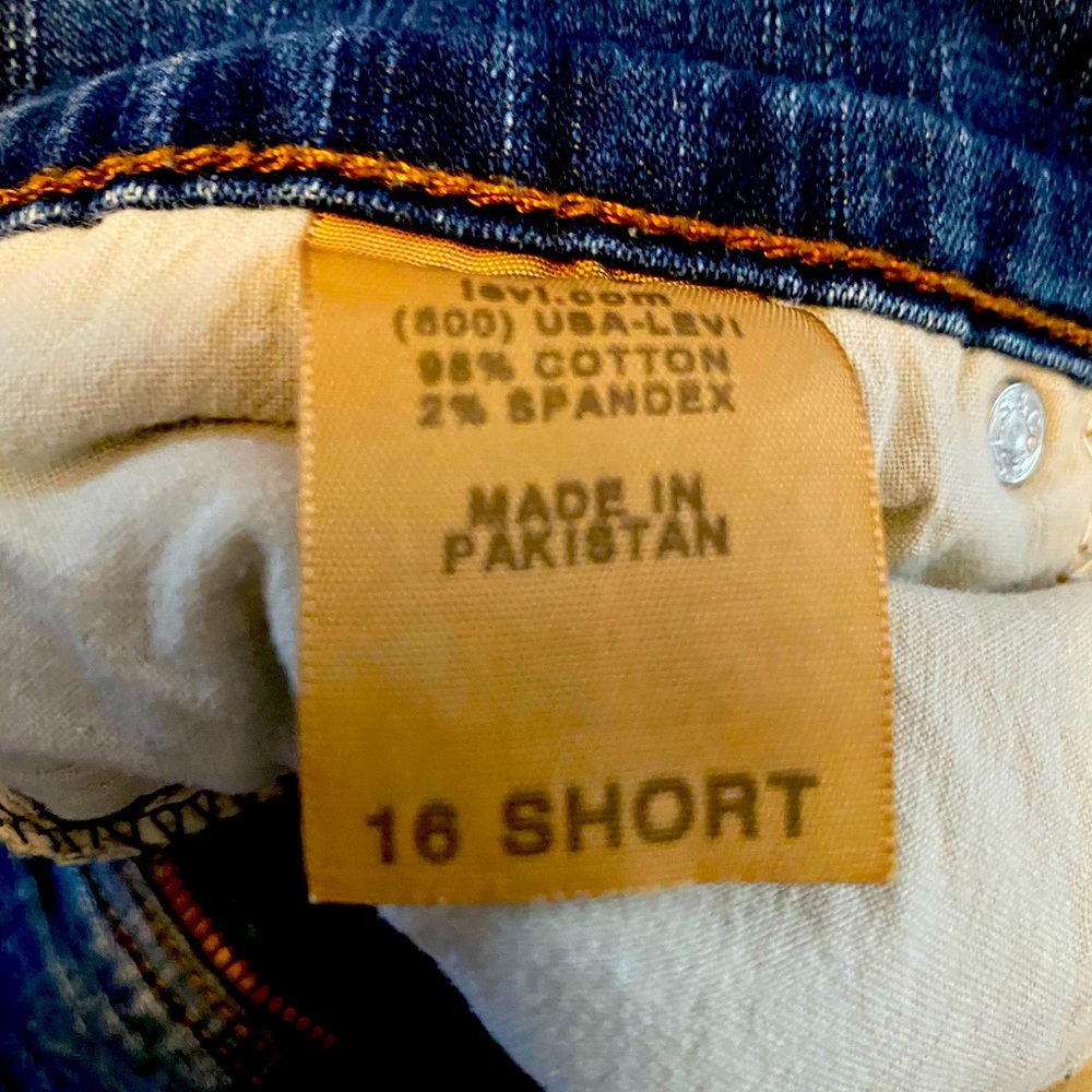 Levi’s 512 women’s jeans.